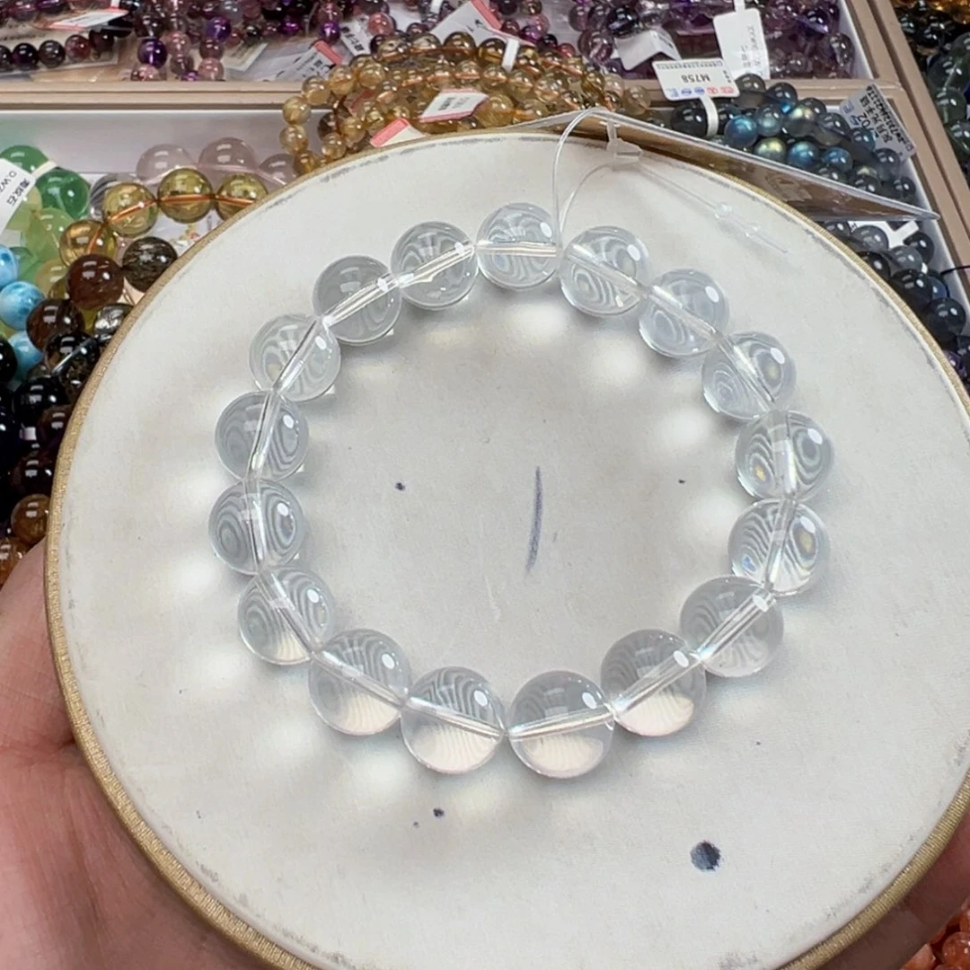 未镶嵌手串水晶G***z白水晶11.5➕