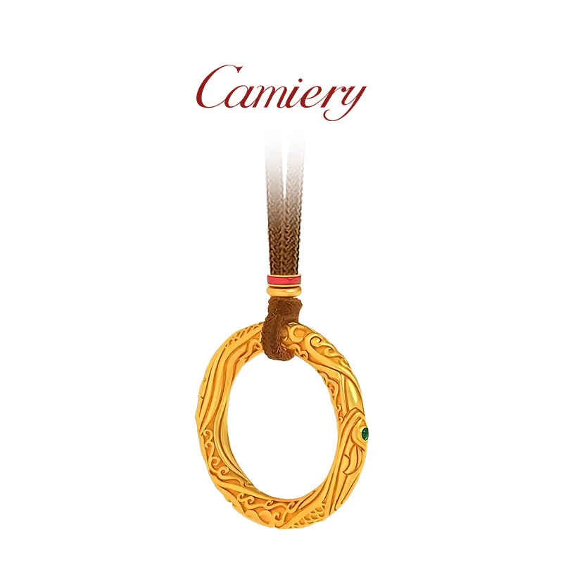 CAMIERY/卡美瑞 新中式轻奢经典乾坤圈项链时尚百搭