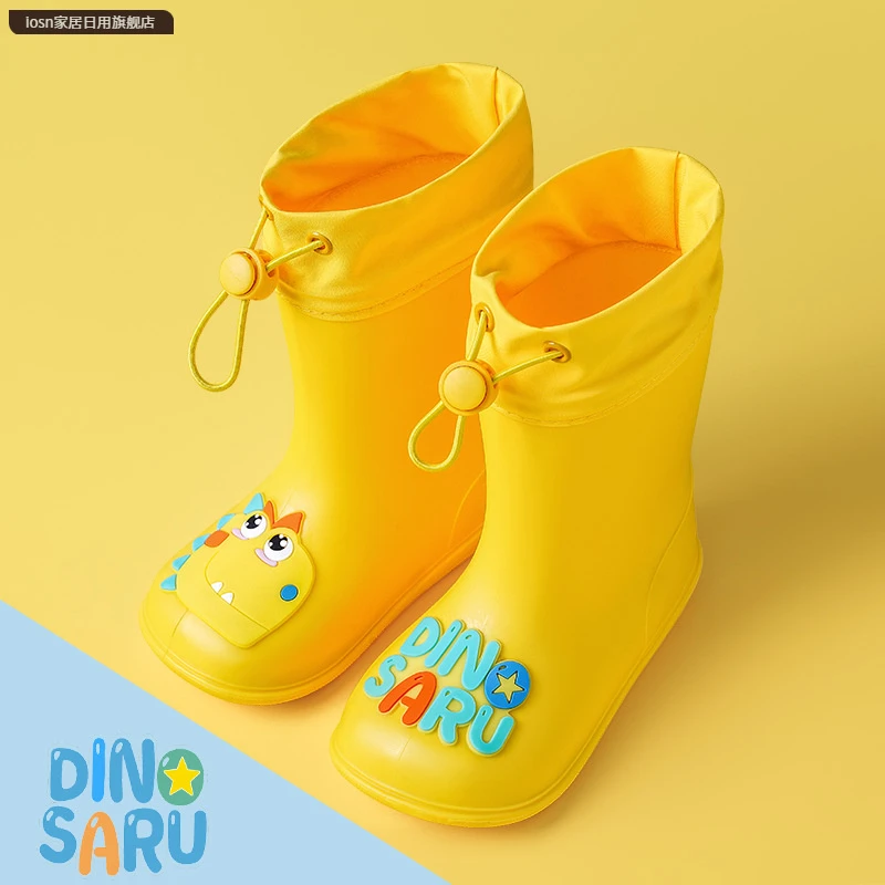 儿童雨鞋男童宝宝女童可爱水胶鞋幼儿小孩雨靴幼儿水鞋小童不滑
