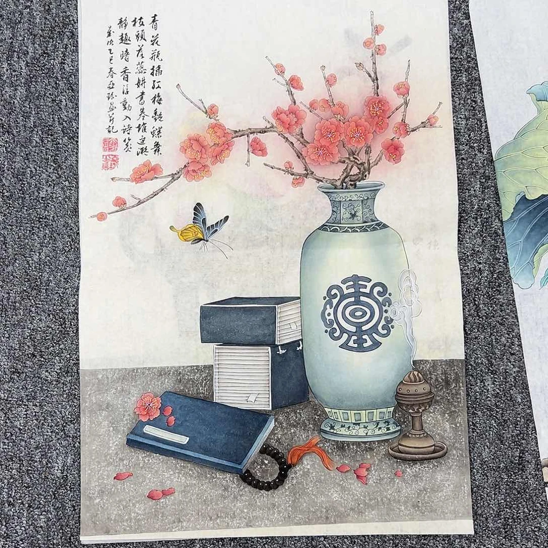 国画纯手绘字画作品欣赏