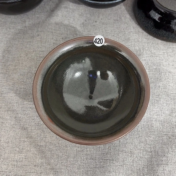 茶盏子衿手工柴烧盏420