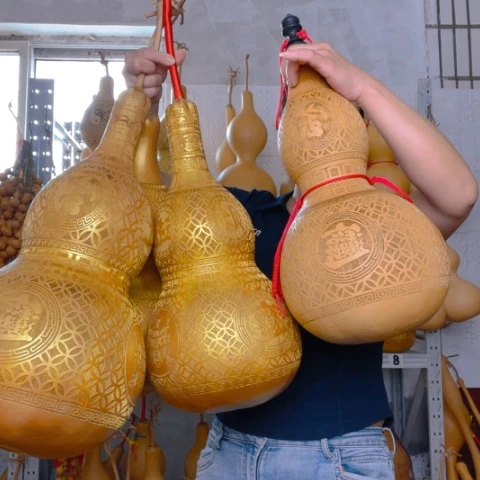 玄*天然植物葫芦文玩