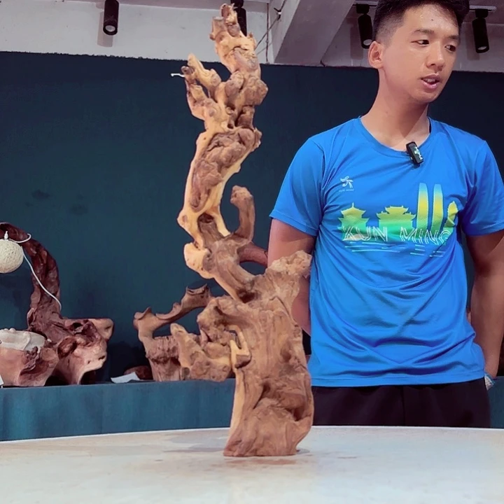 凡***一木654金丝红木羊蹄甲半成品