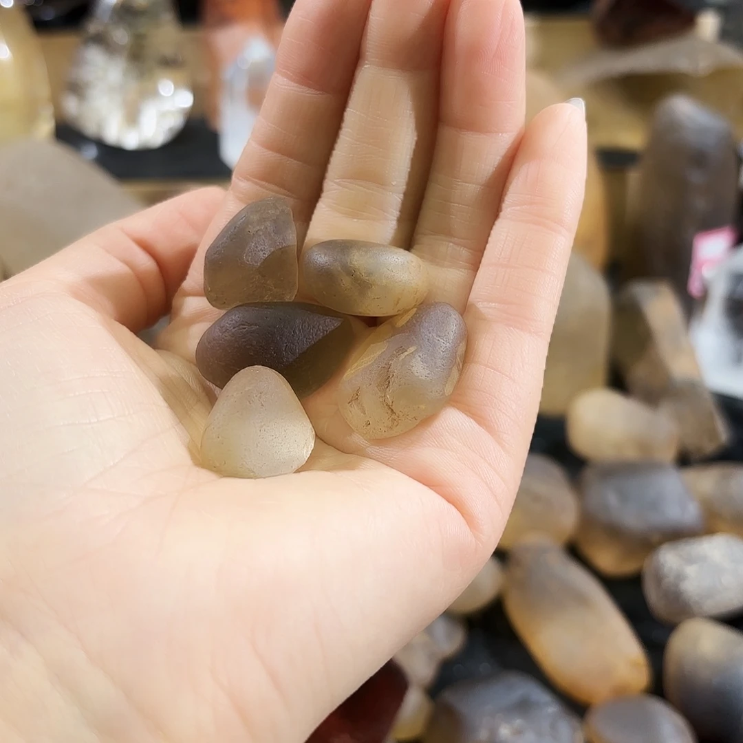 水晶未镶嵌车挂水晶
