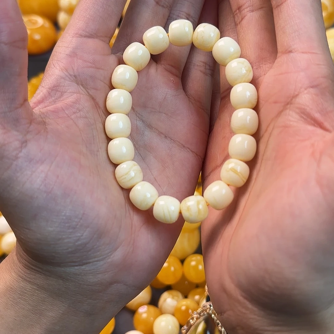 未镶嵌琥珀珠宝奇石11mm同料