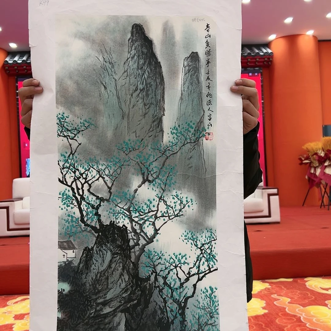 国画孙立芳展览原作