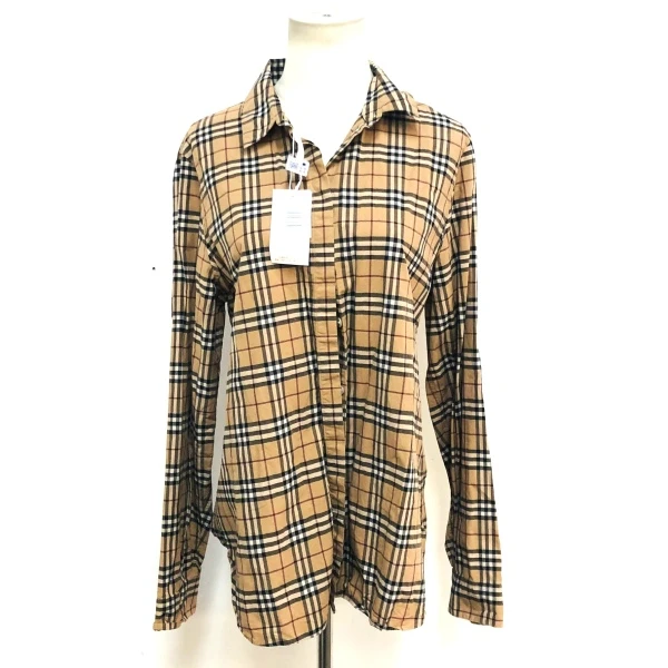 妃鱼/博柏利/棉/衬衫/95新/琰三07