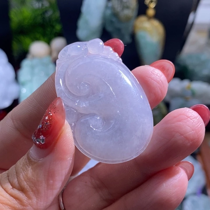 【闪购商品】颈饰未镶嵌翡翠如意