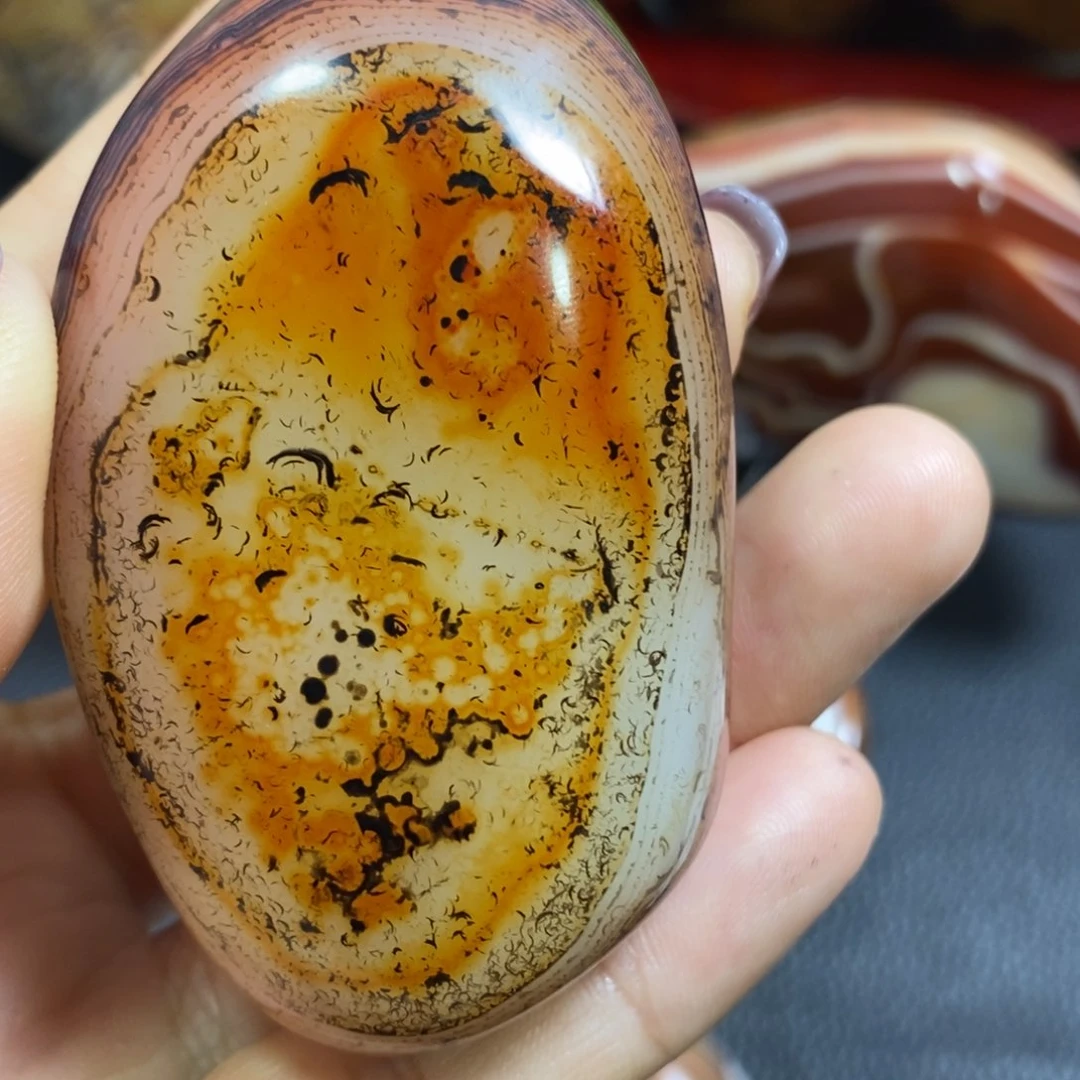 玛瑙/玉髓珠宝奇石未镶嵌婉*