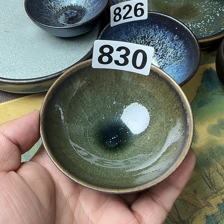 茶盏建盏杯主人杯龙窑柴烧