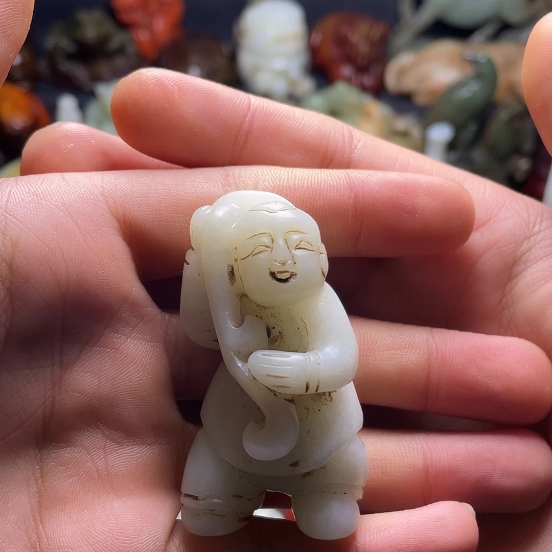 和田玉（糖玉）未镶嵌颈饰