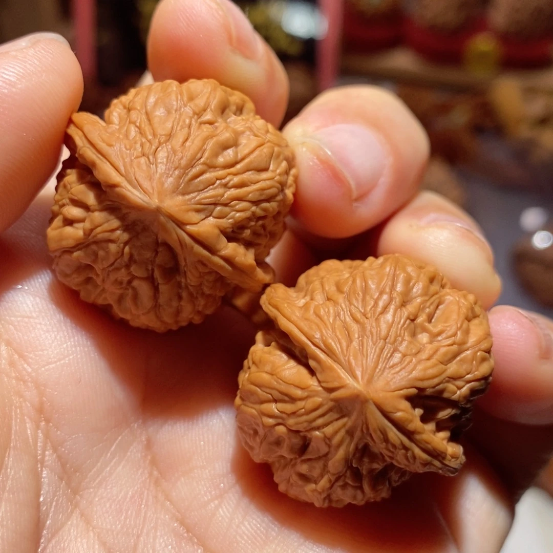 文玩核桃把件31尺全品金钱豹