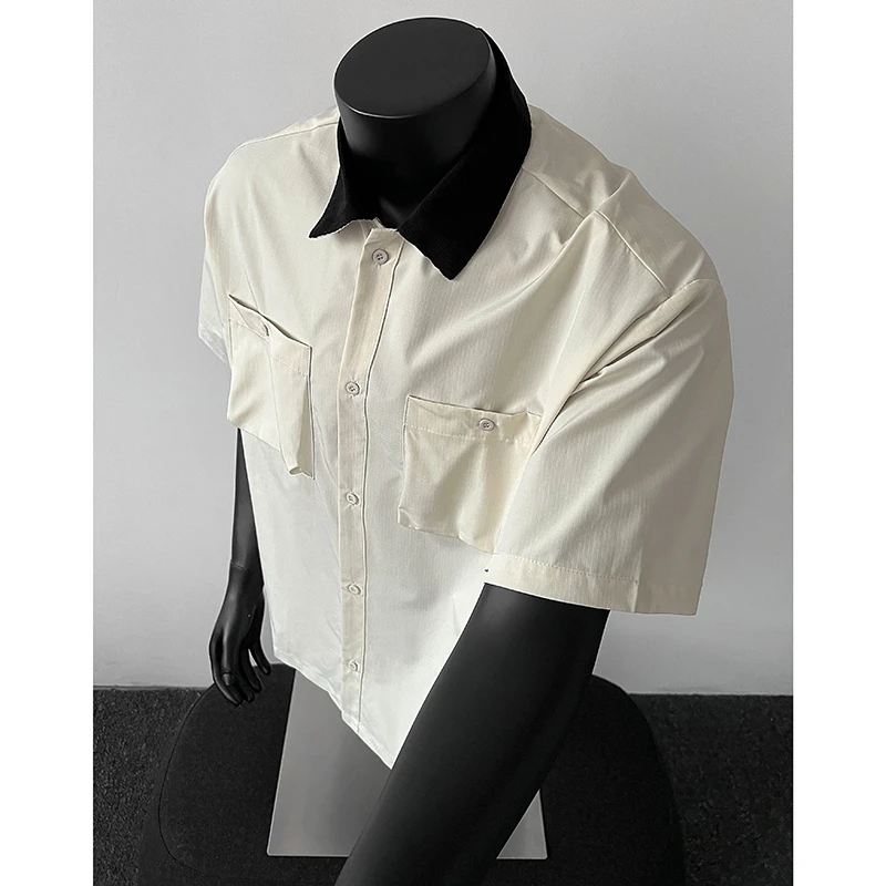 MTVO迈特优polo领短袖t恤夏季男2025新款宽松半袖休闲百搭上衣服.