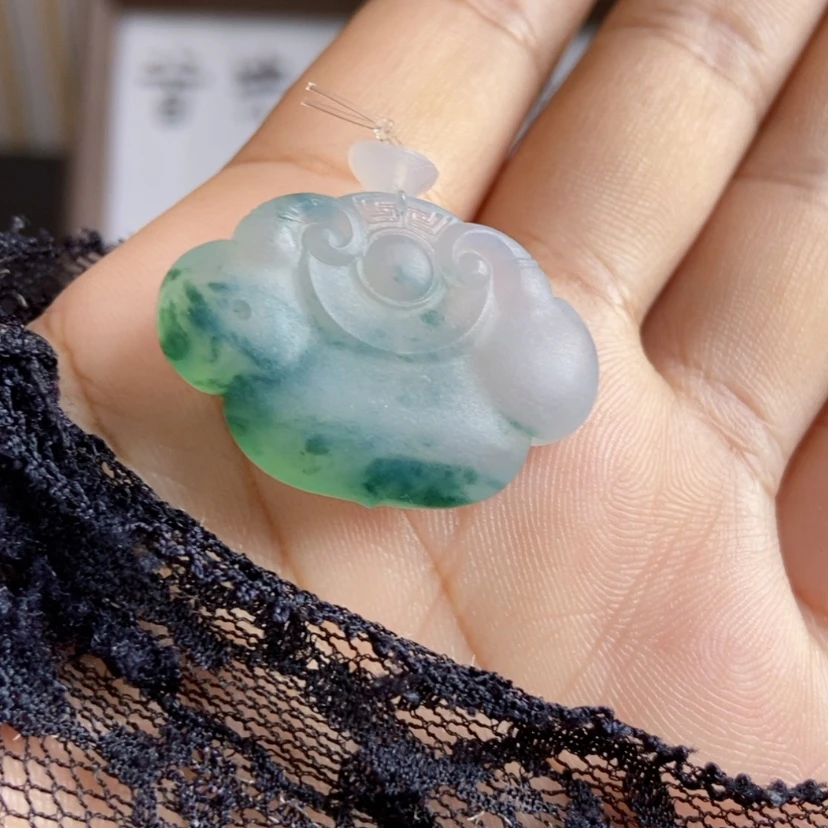 【闪购商品】未镶嵌定制翡翠如意锁