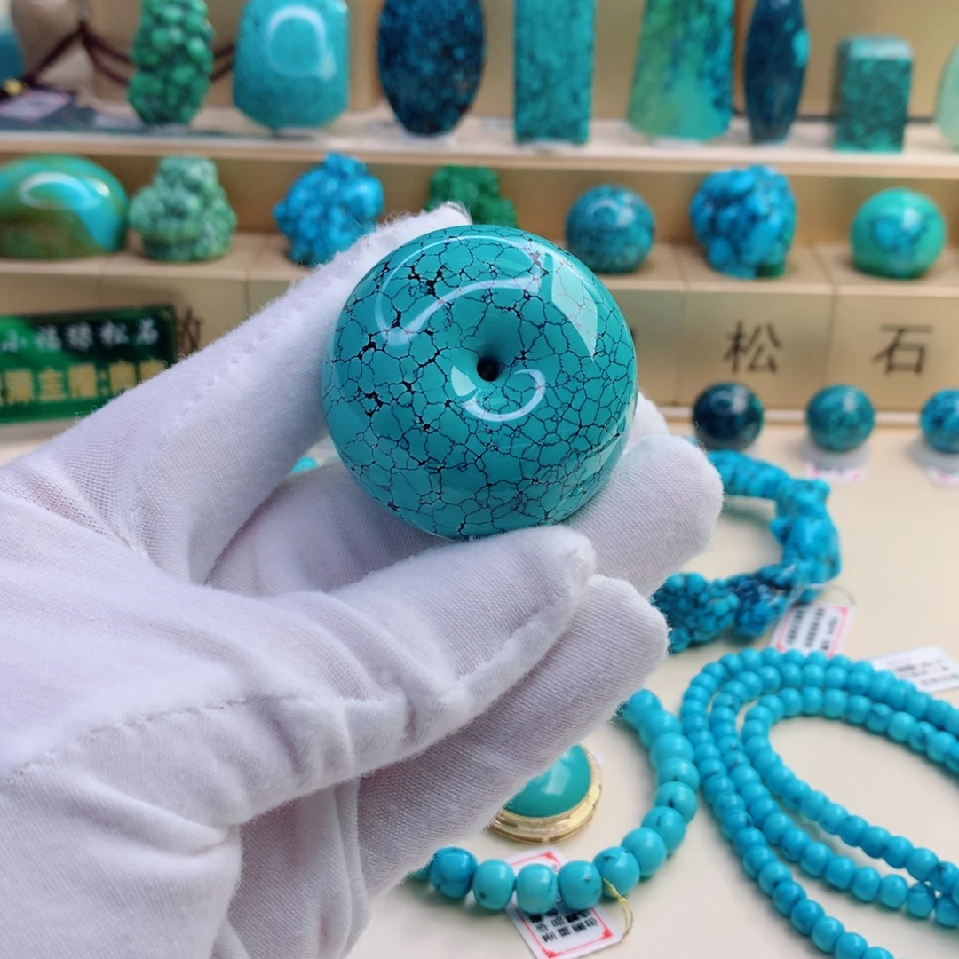 未镶嵌绿松石珠宝奇石