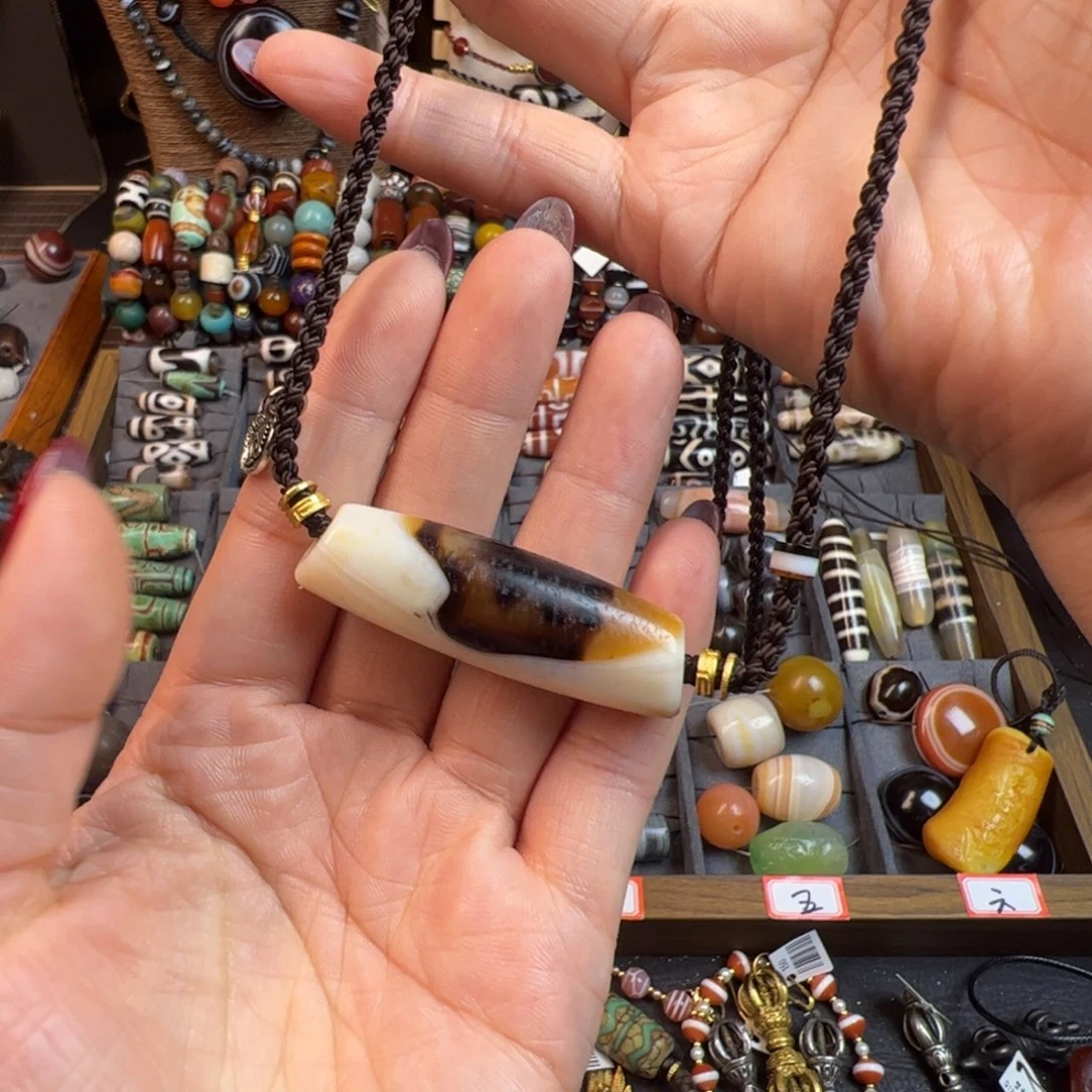 玛瑙/玉髓未镶嵌项链