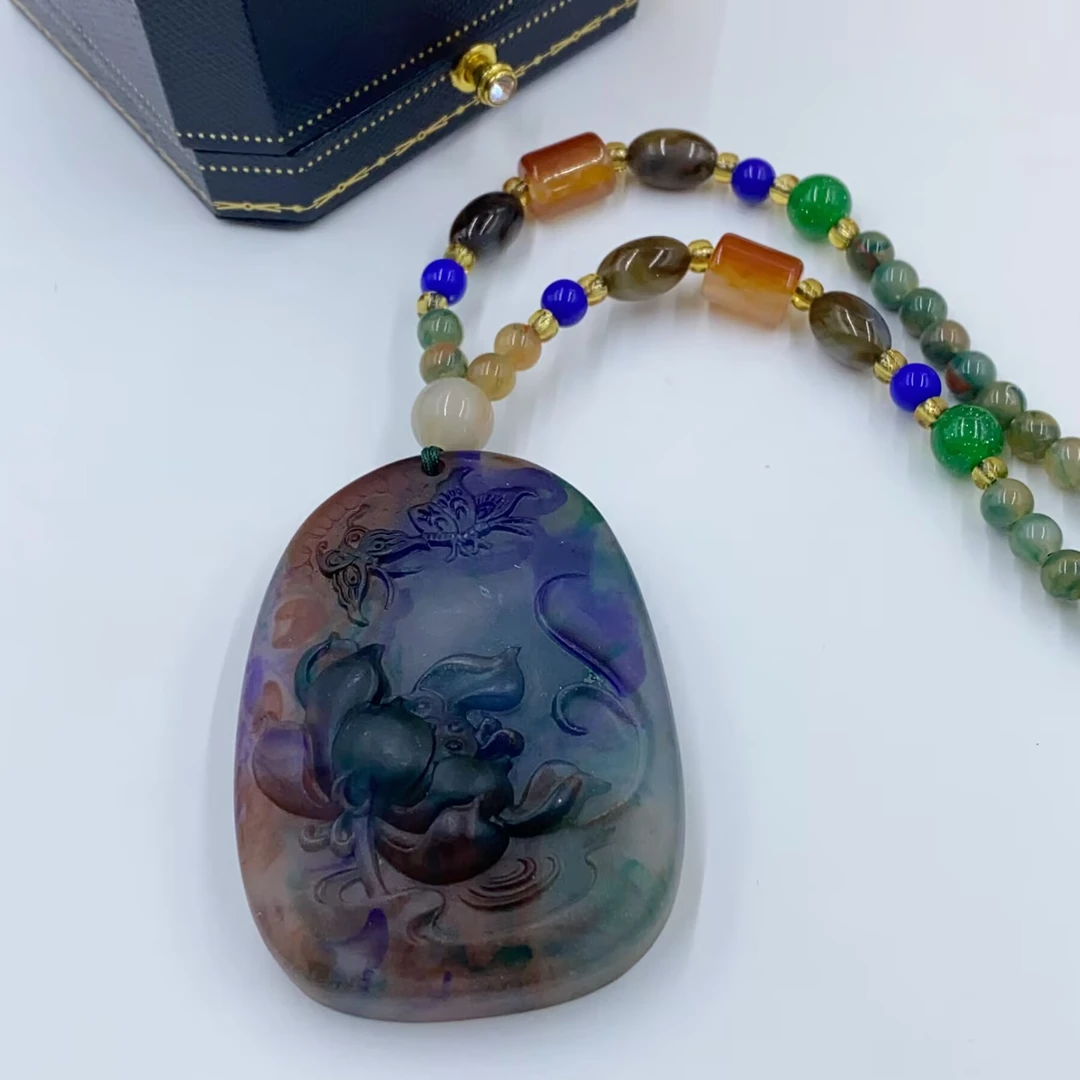 项链 SZ175   方形珠珠项链多样性发货