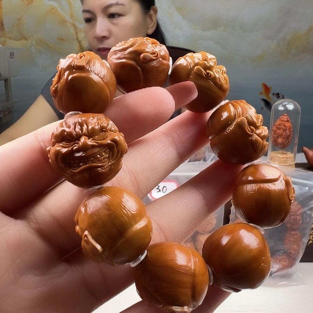 鸿***头吊坠橄榄核橄榄核