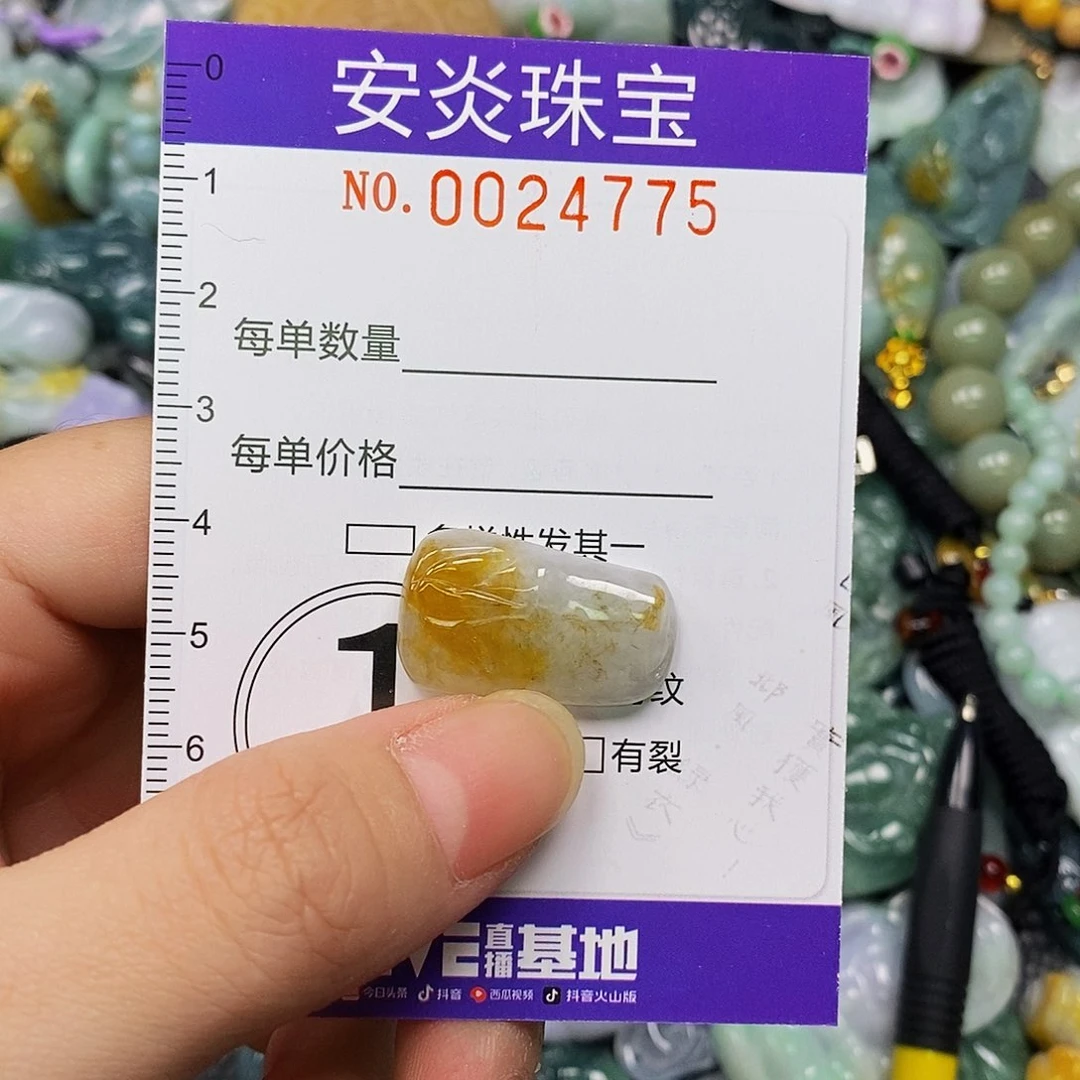 颈饰未镶嵌翡翠24775