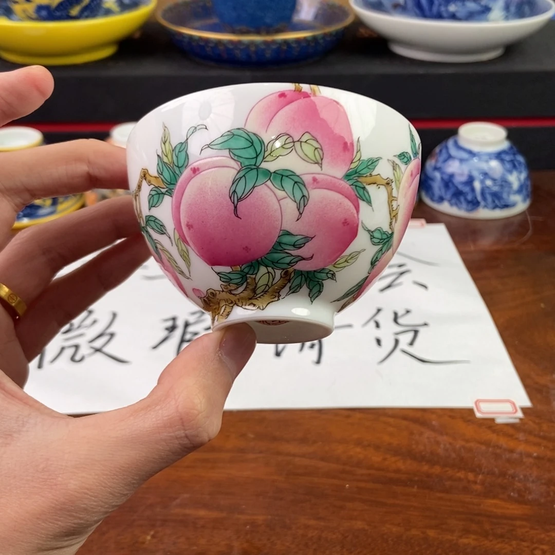 杯景德镇手绘陶瓷艺术