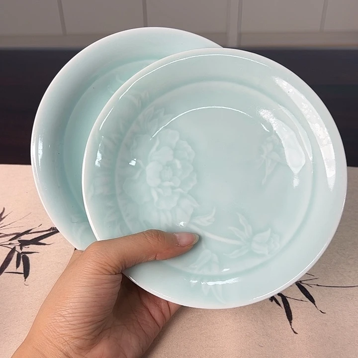 龙泉云间青瓷小米茶器