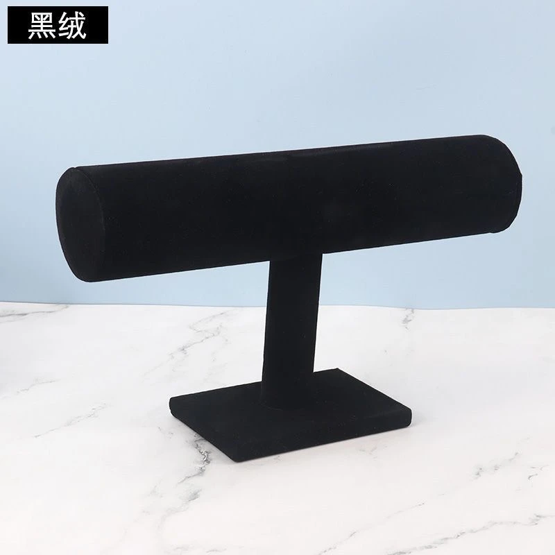 手镯展示架绒布首饰品珠宝手串桌面柜台陈列道具手表手链收纳架子