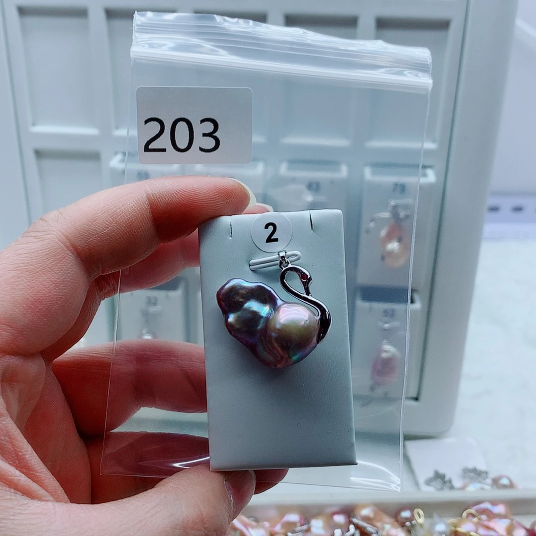 吊坠(不含链)合金淡水珍珠