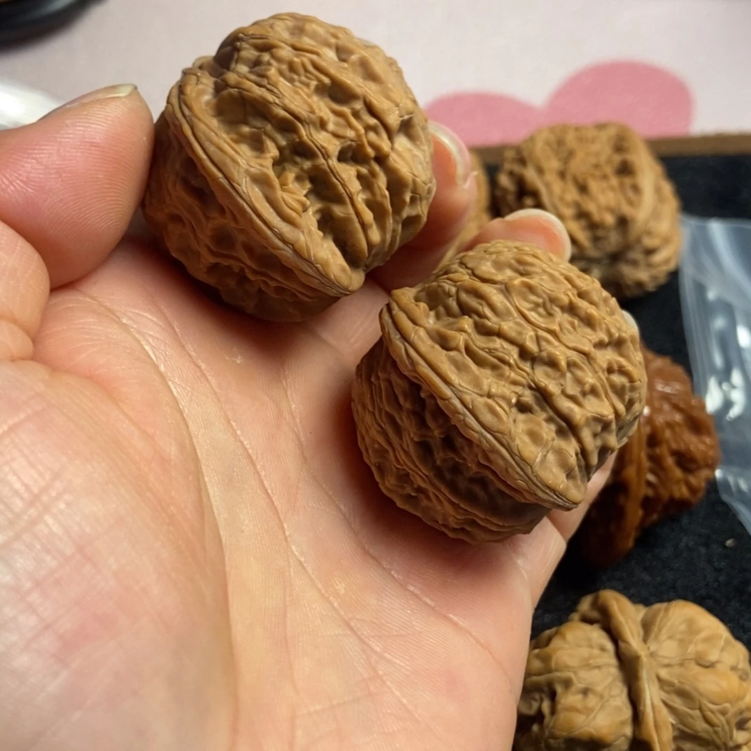 桃核吊坠微龟背磨盘50