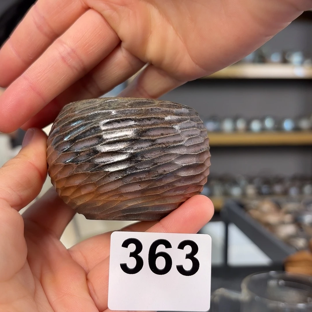 棉***糖坭兴陶柴烧全手工原矿泥料杯