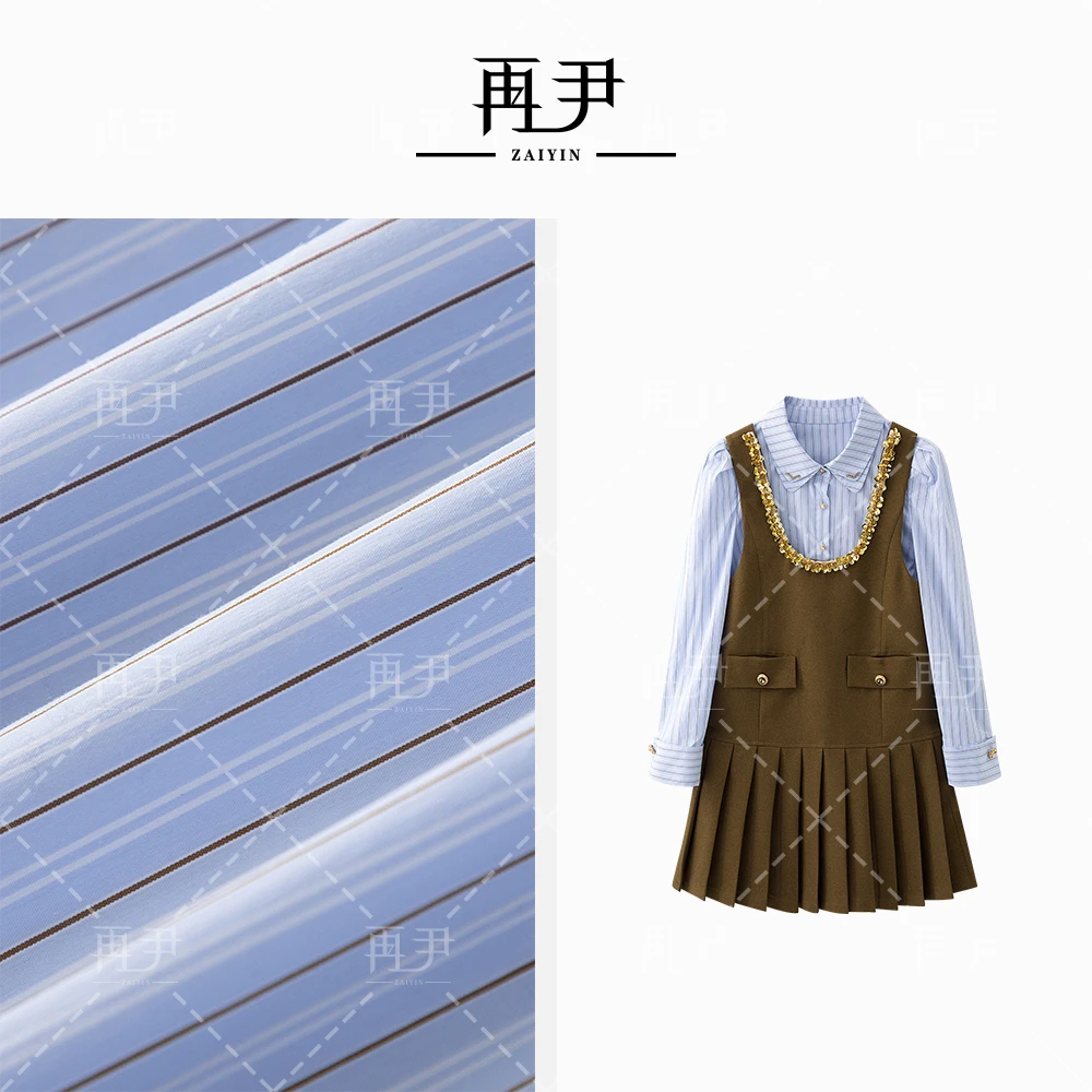 【拾光里里】小众设计长袖气质减龄百搭高级两件套GY25CT070019