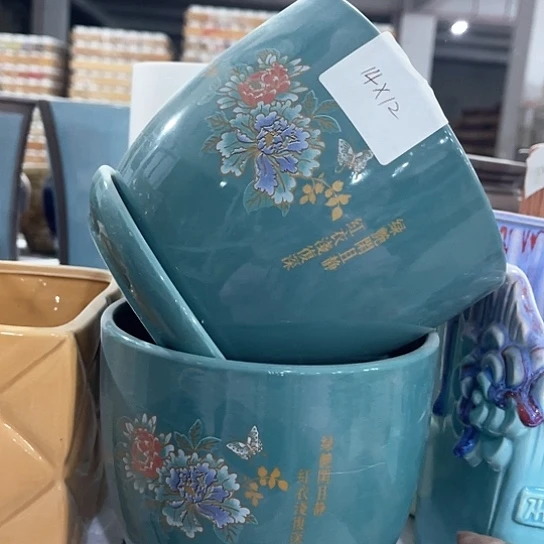 陶瓷外贸尾货多肉绿植陶瓷花盆