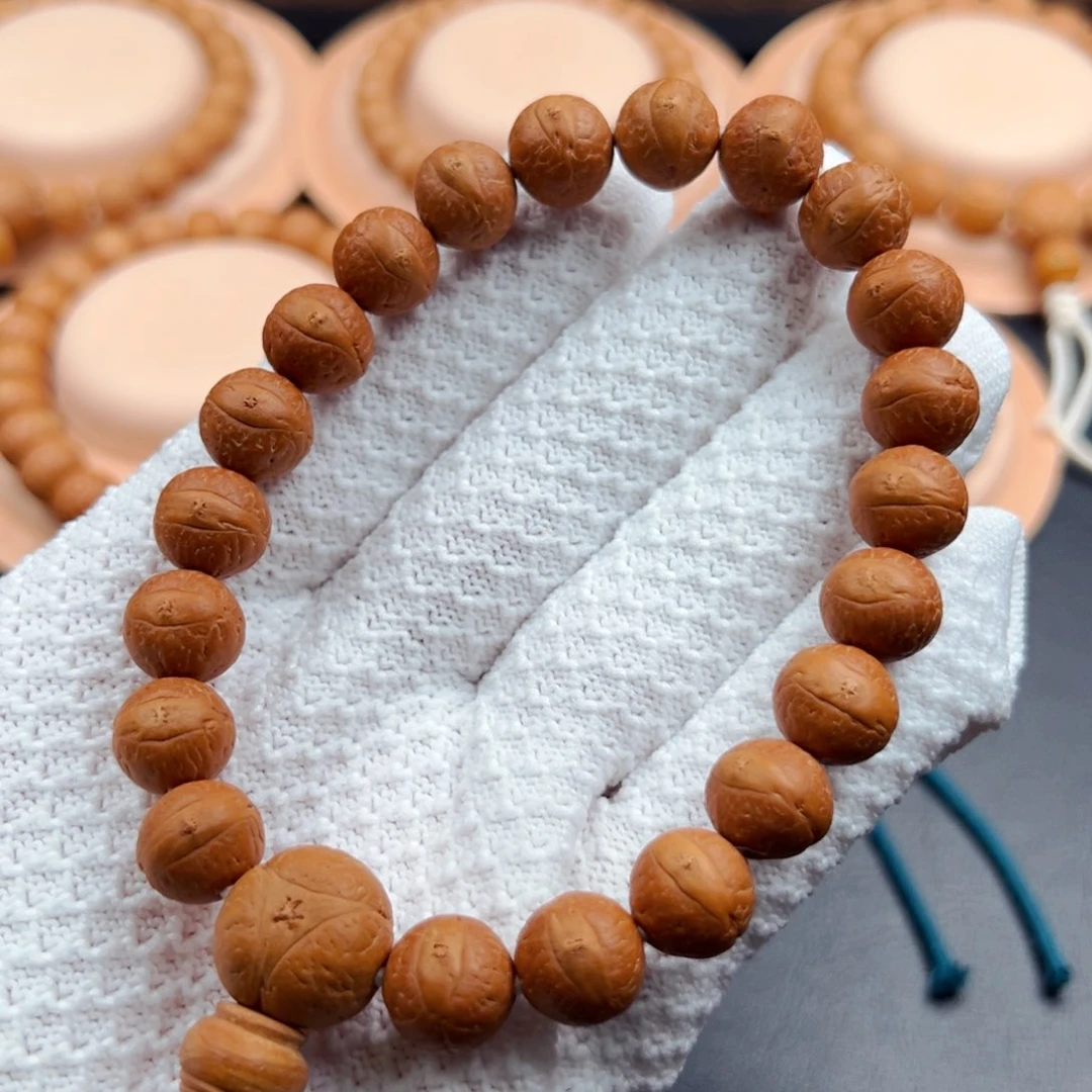 凤眼菩提手串11.5mm红皮高油铁籽