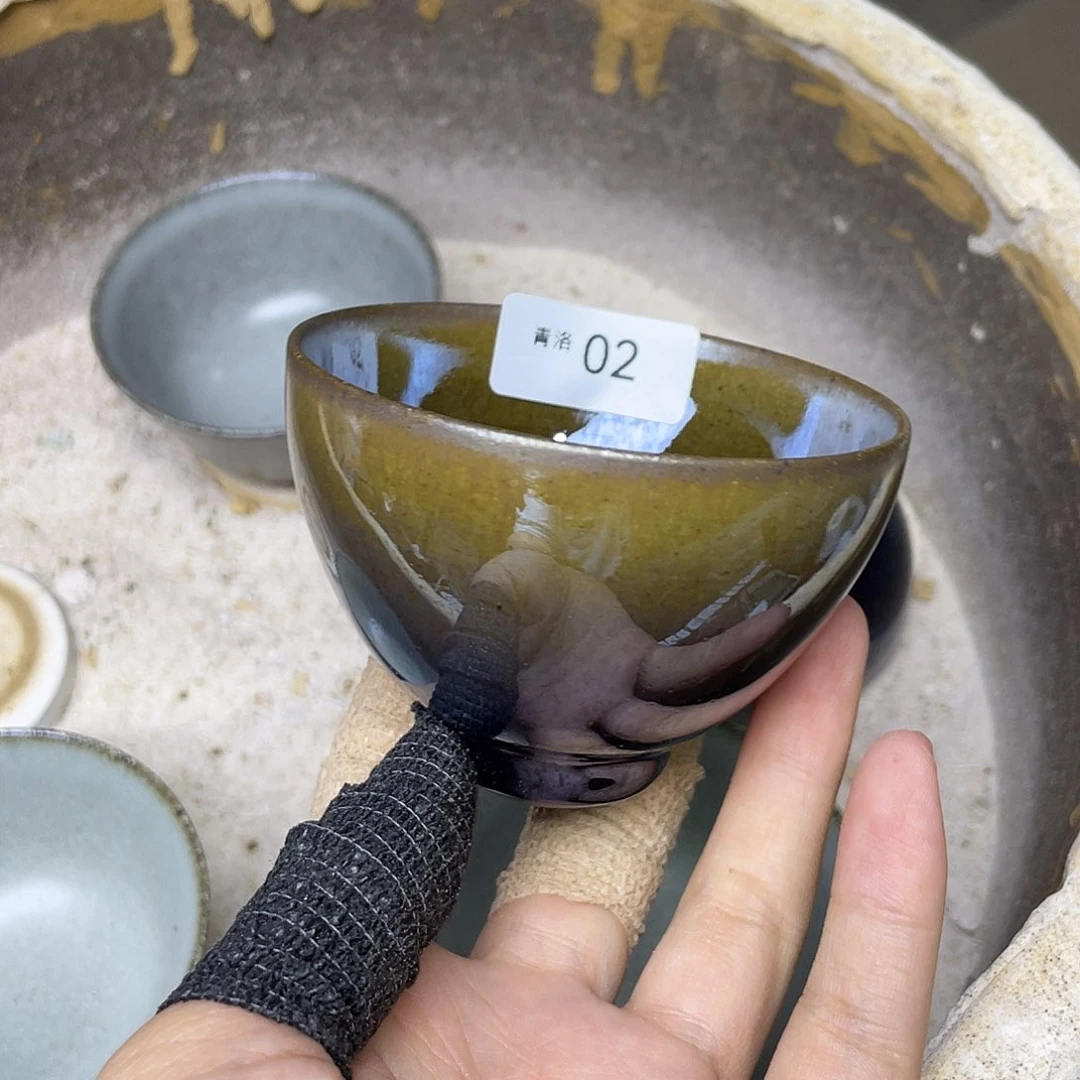 茶盏02 福临号建盏主人杯微瑕