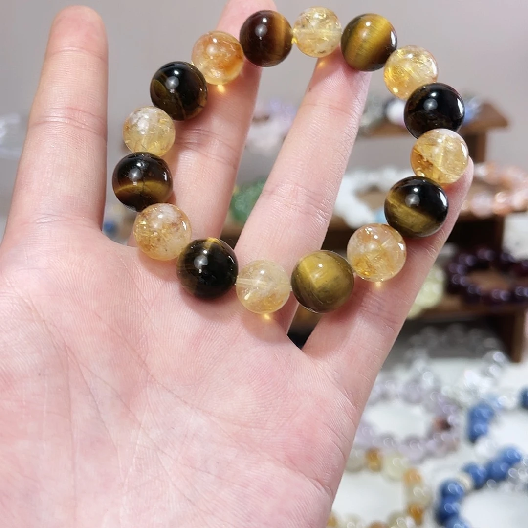 水晶手链未镶嵌金霸