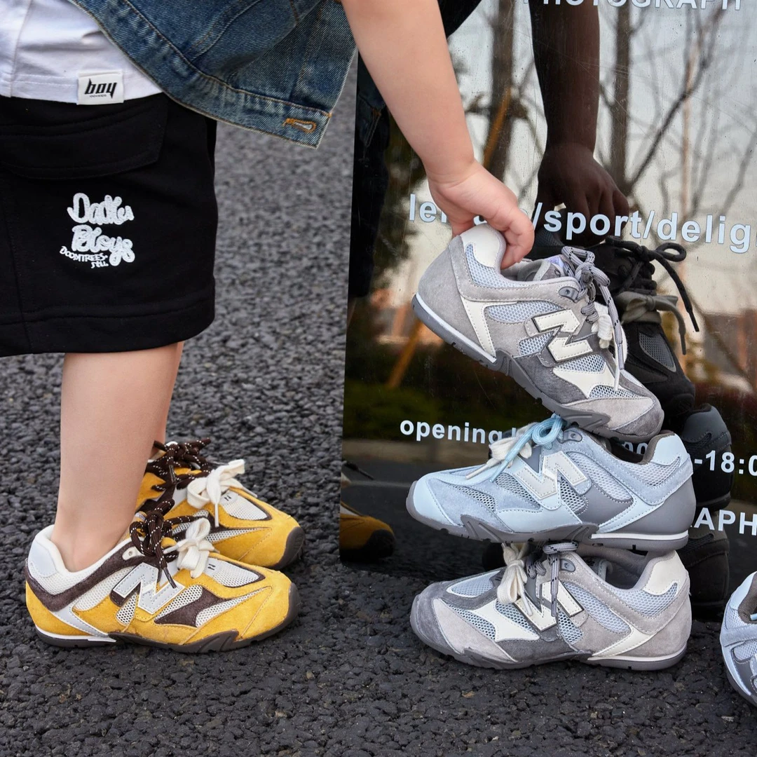 男童网鞋透气网面运动鞋2025新款夏季女童鞋子德训鞋潮儿童运动鞋