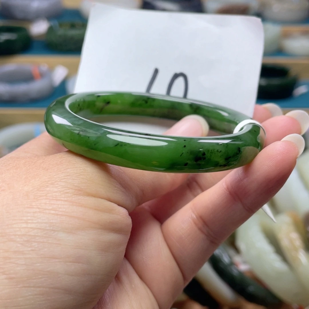 未镶嵌手镯和田玉圈口55