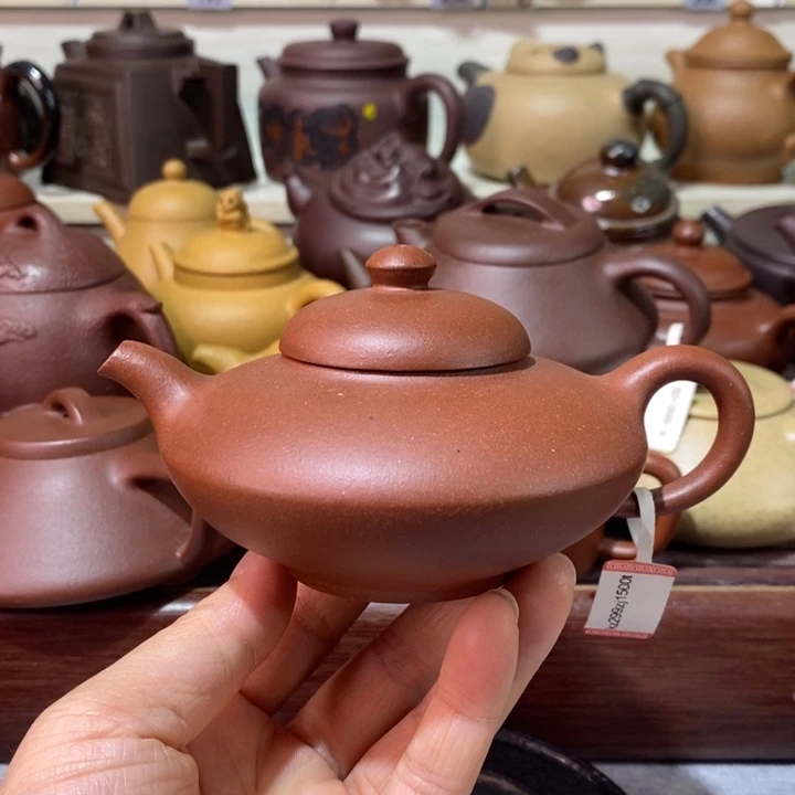 茶壶紫砂微瑕处理一把