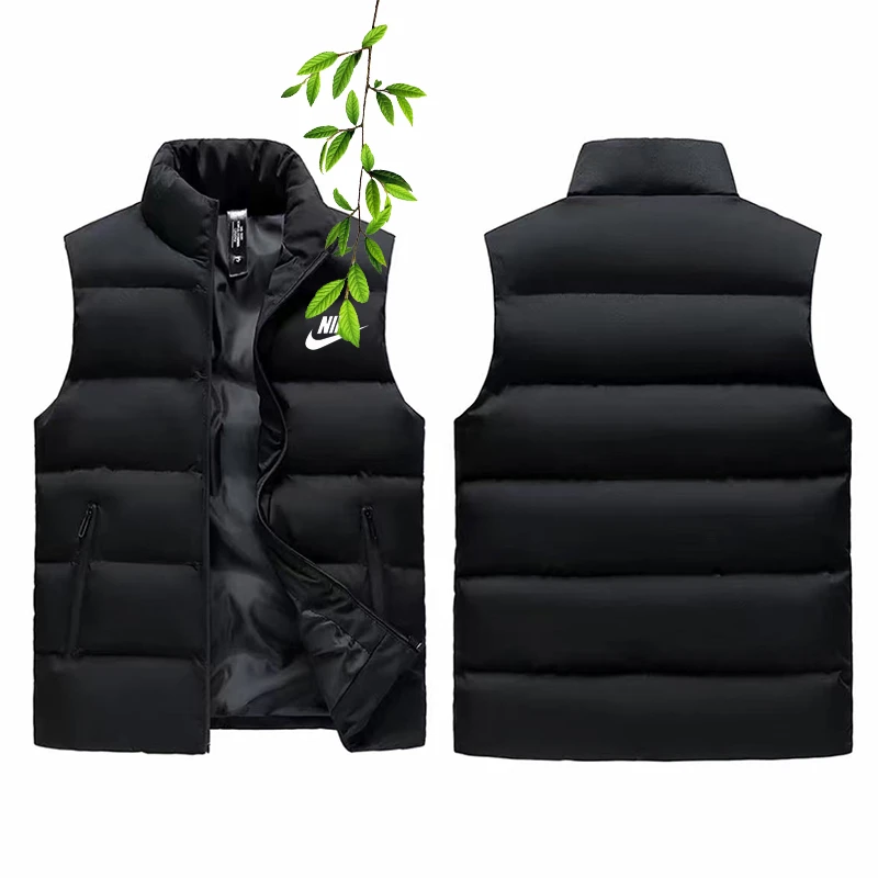 情侣款马甲外套多口袋拉链透气立领无袖外套22