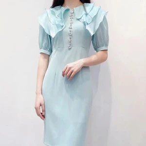 芙娜妮国内设计师时尚品牌气质秋季新款设计感女装F2220026