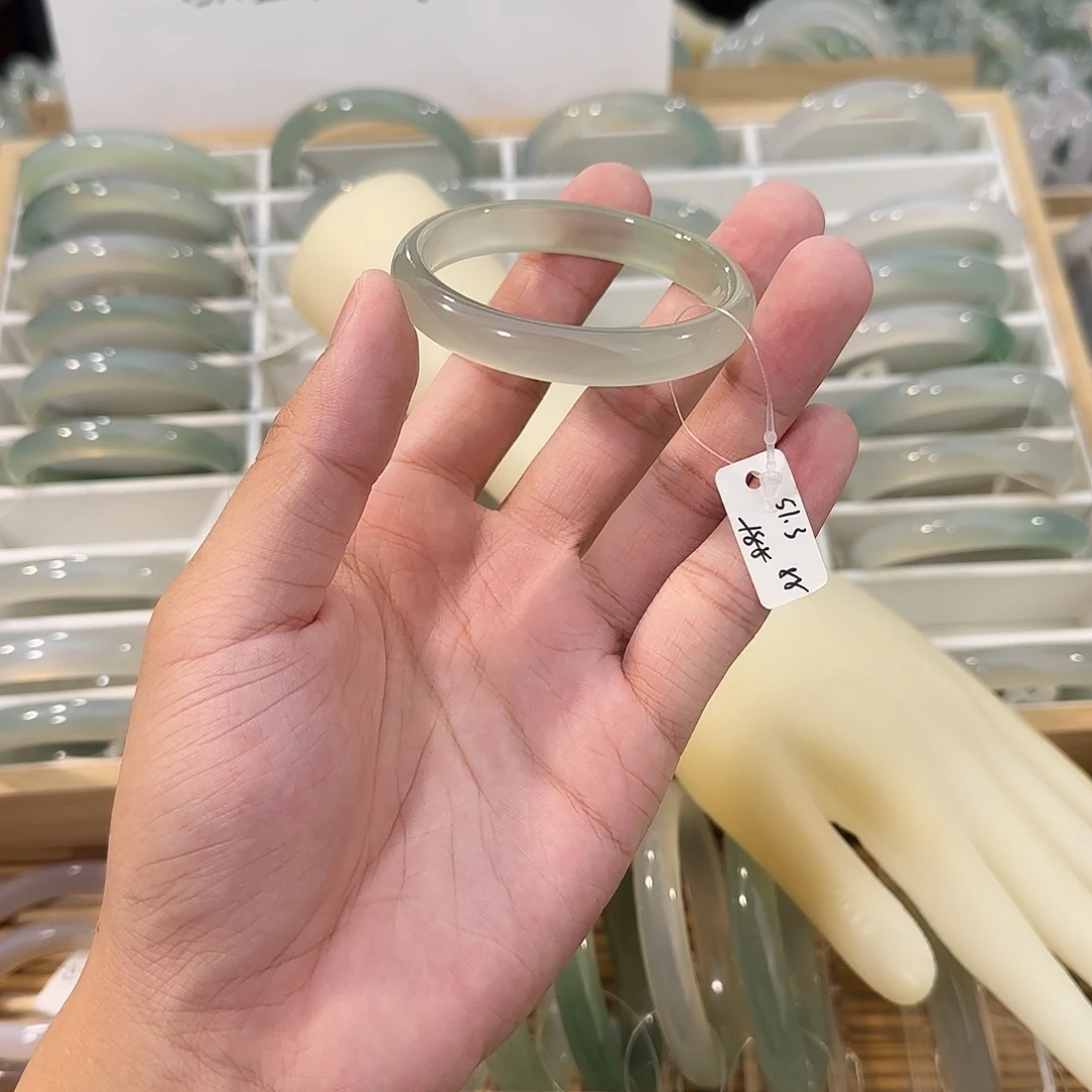 手镯玛瑙/玉髓未镶嵌圈口51.3