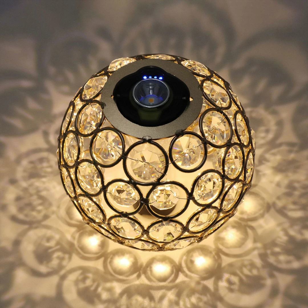 屿风 水晶球灯罩露营LED灯GoalZero灯GZ灯38灯光影氛围灯笼灯罩