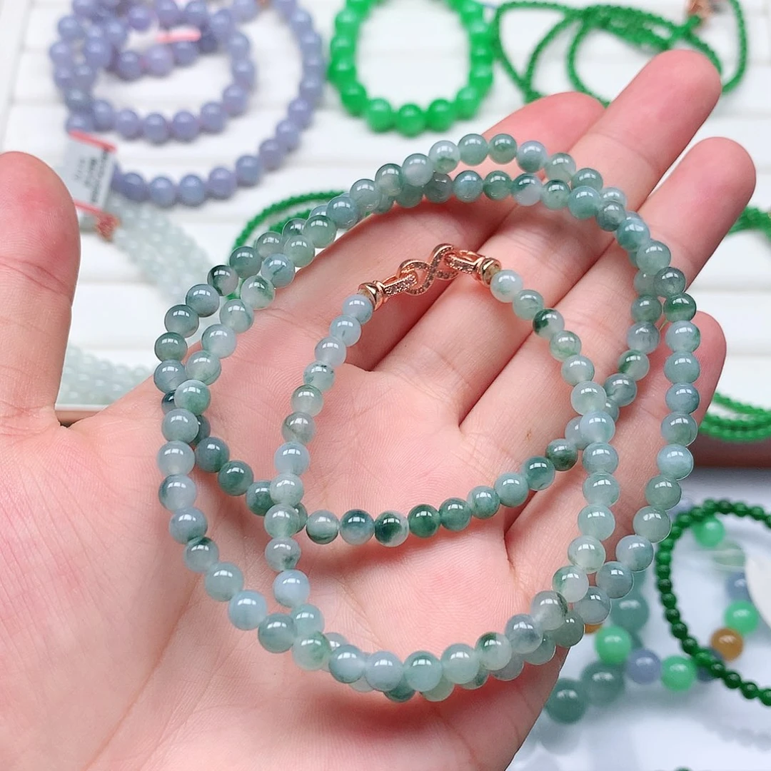 项链未镶嵌翡翠项链