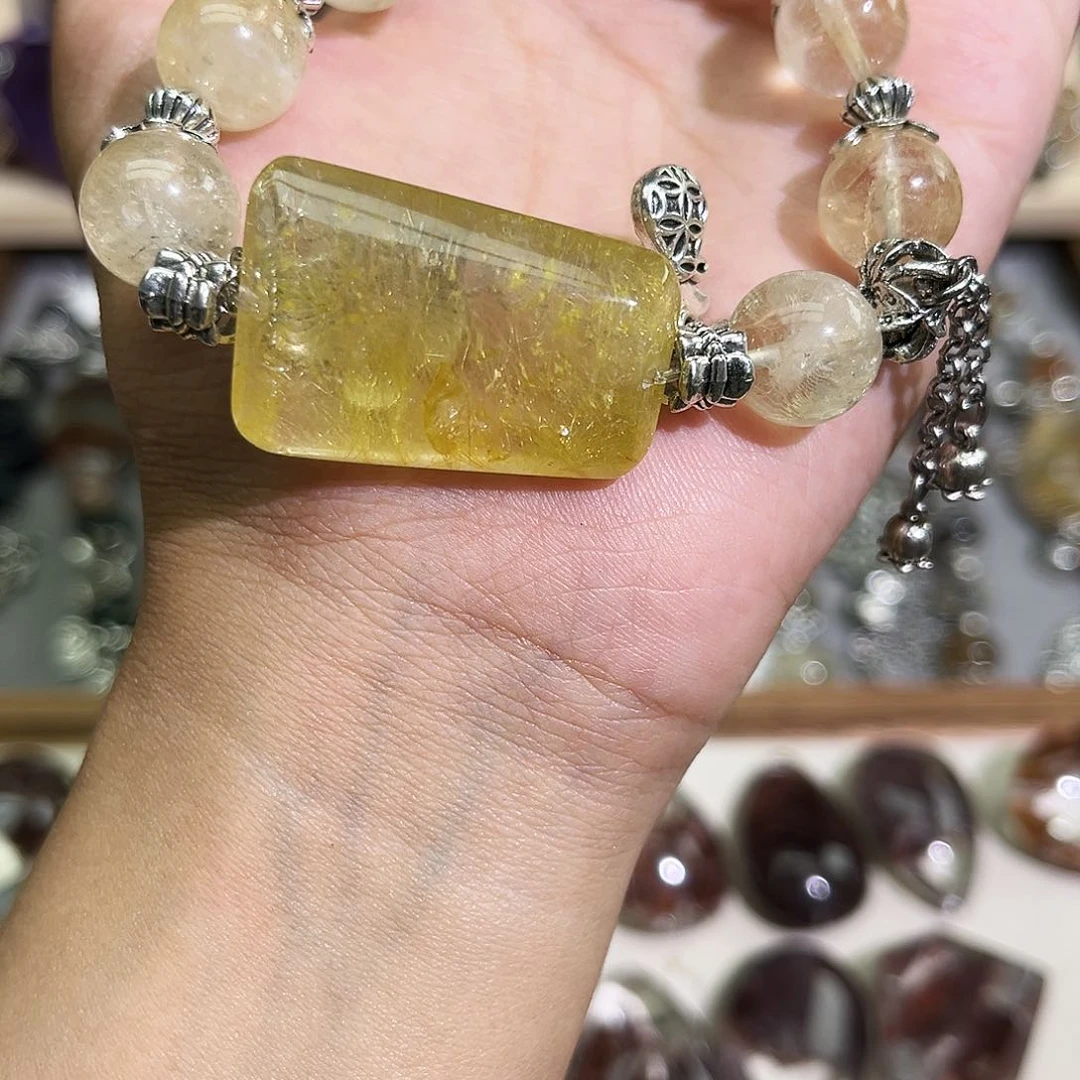 水晶手链合金✨*儿手串