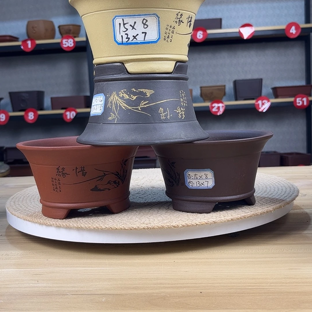 花盆紫砂紫砂花盆