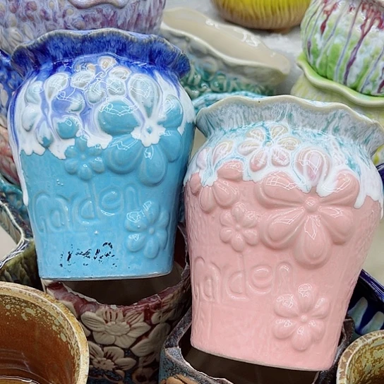 多肉绿植陶瓷花盆