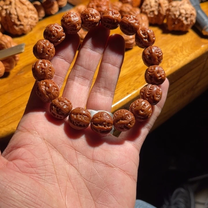 苍***穹手串文玩核桃京八棱