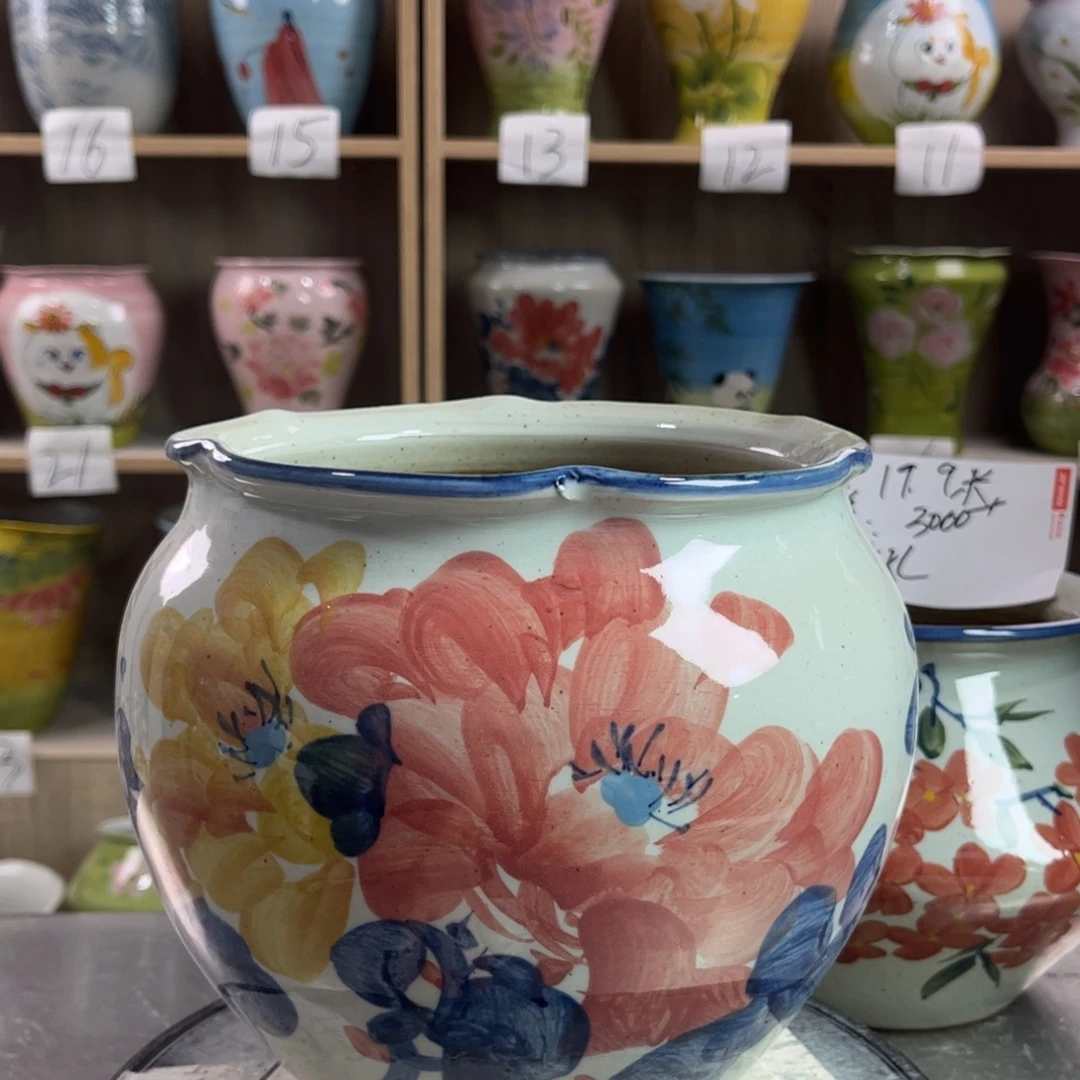 景德镇陶瓷花盆花盆