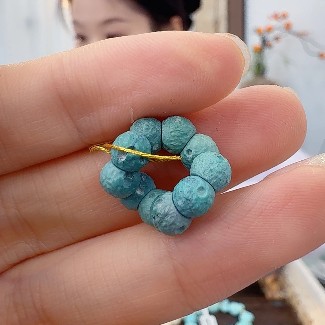 绿松石未镶嵌珠宝半成品