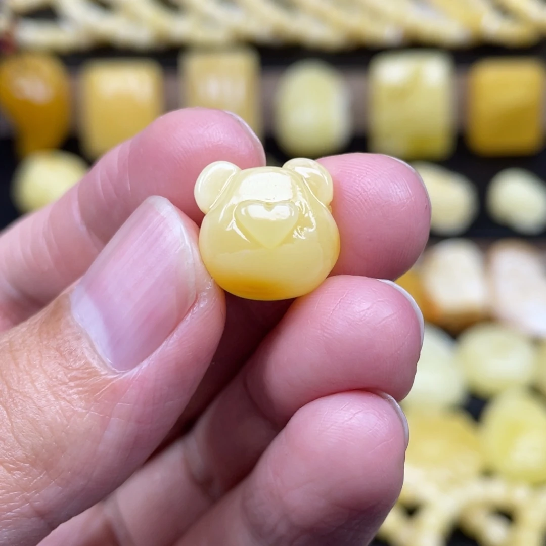 琥珀未镶嵌裸石琥珀蜜蜡