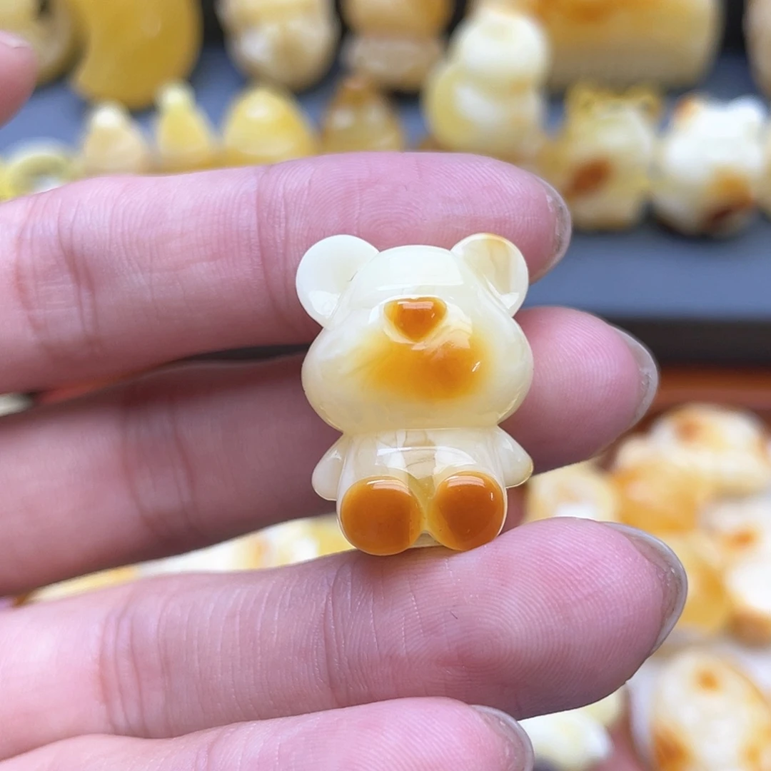 琥珀裸石未镶嵌B****r蜜蜡